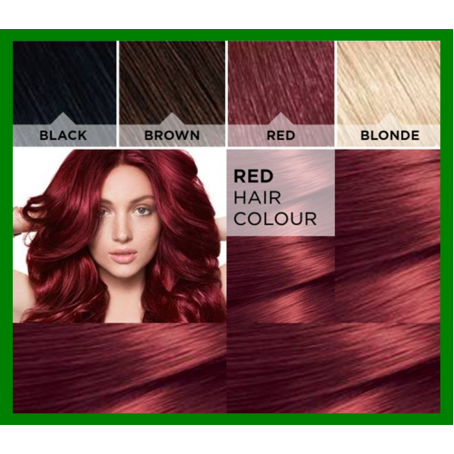Garnier Color Sensation Intense Fiery Red Hair Color Garnier Ph 